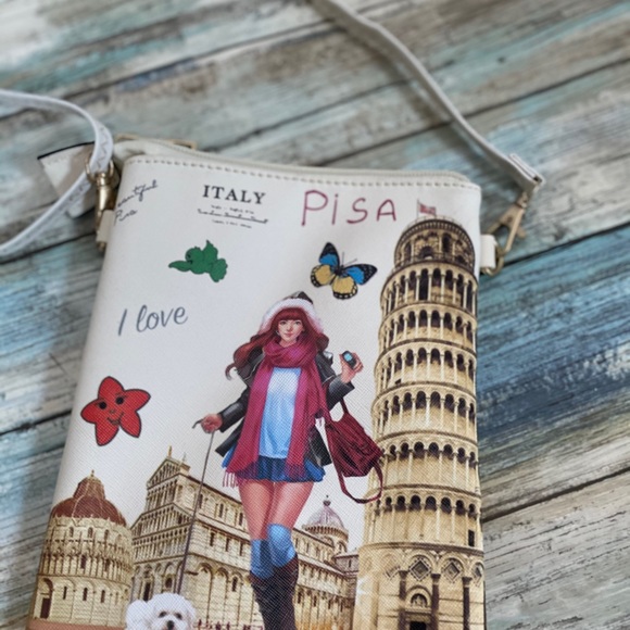 Pisa little lady sling cross shoulder mini purse - Picture 4 of 6